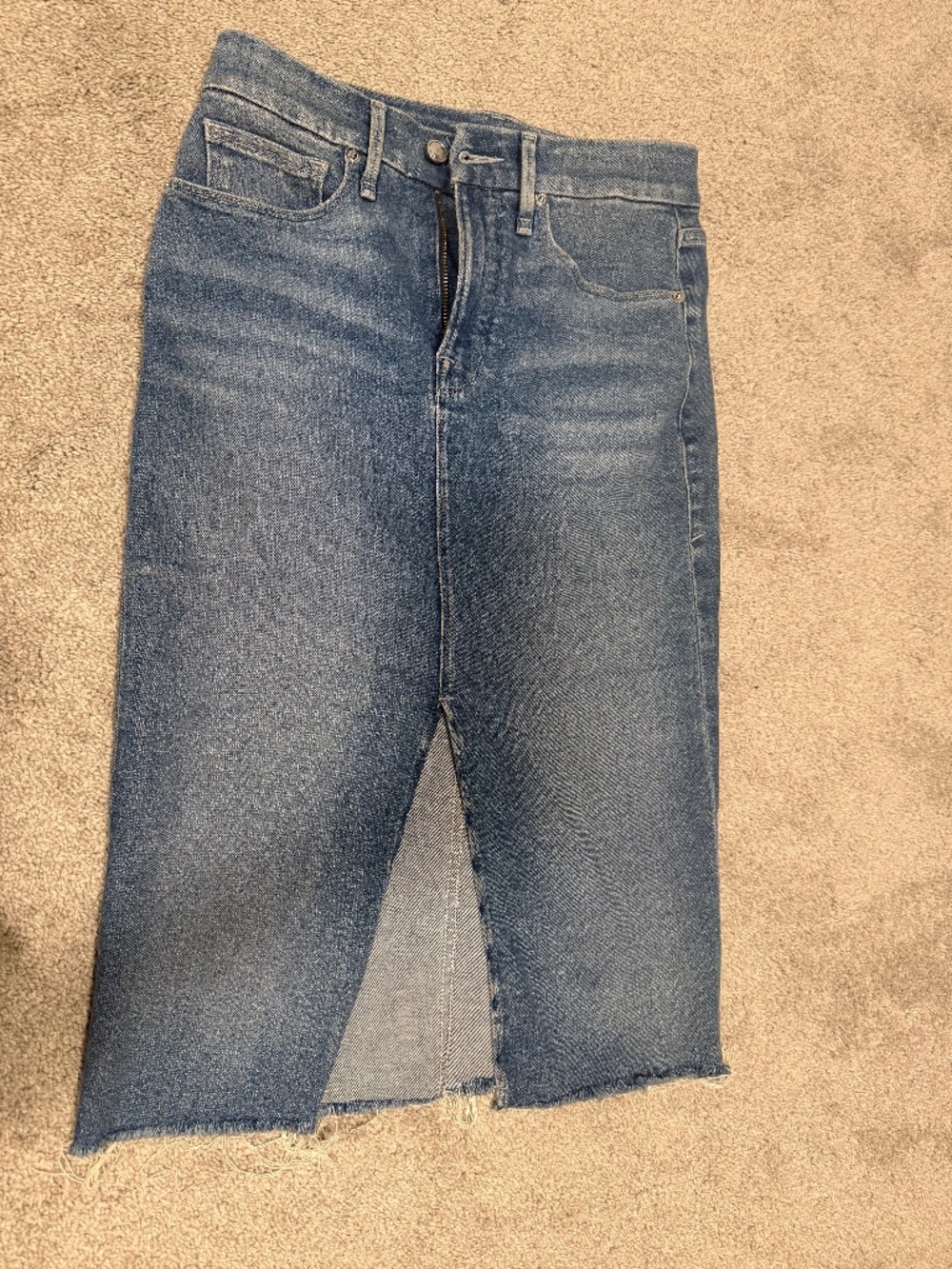 Good American brand Jean skirt